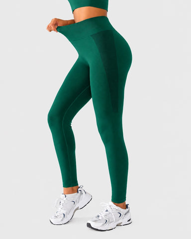 High-Waist Seamless Scrunch Butt-Lifting Shorts & Leggings