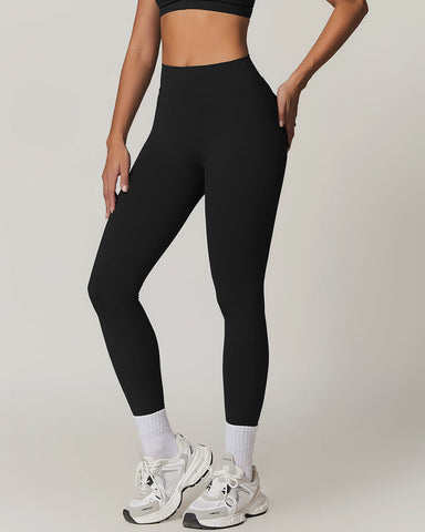 Y2K Cargo Leggings with Wide Waistband & Butt Lift